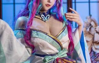 温柔与KANEKO_咔喵的cos冒险，套图里流淌着忽隐忽现的趣味