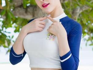 MiStar魅妍社 – Mieko林美惠子红裙写真，感觉自己都被“感染”了那抹红色！