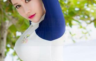 MiStar魅妍社 – 原图在此，杨漫妮的网袜在线，色调暗示太过诱人。