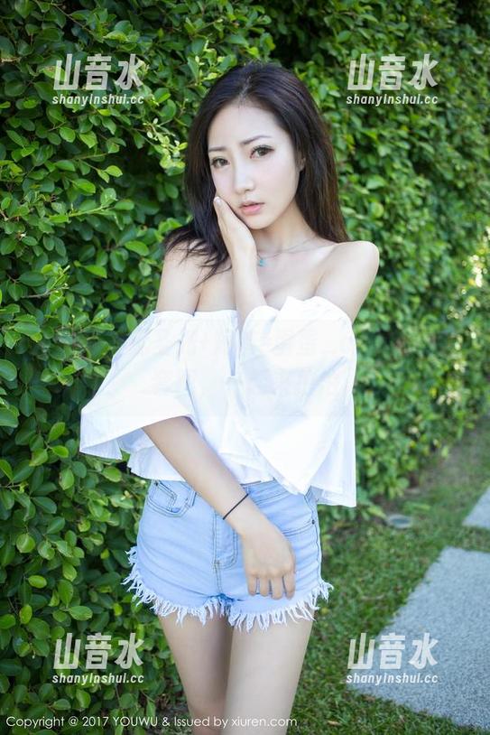尤蜜荟-蛋蛋_egg 尤蜜荟 - 无圣光+短裤=蛋蛋_egg的创意套图,一起来拍拍