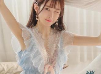 福利必看，王羽杉这裤里丝写真，调料还真不少呢！
