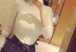 微密圈 – 套图中的童小芯，精选纯白，简约得恰到好处