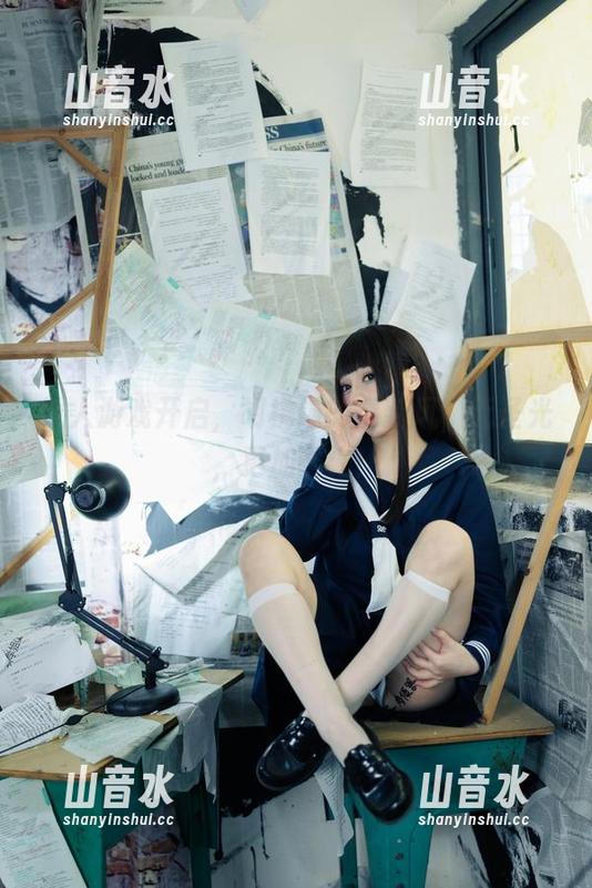胡桃喵 双人游戏开启,胡桃喵的清新风,无圣光,更加诱人!
